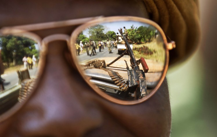 War-Reflection-on-Sunglasses